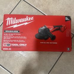 milwaukee 4-1/2 /5 cut off grinder paddle switch tool only