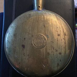 CELLO 1912 Sanitary Hot Water Bottle AS Campbell Company Brass Antique 