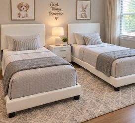 Bed frame twin size new (price eich mattress sale for separated )