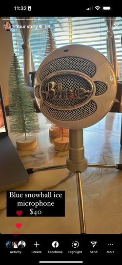 Blue Snowball Ice Microphone 