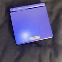 Blue Gameboy Advance SP