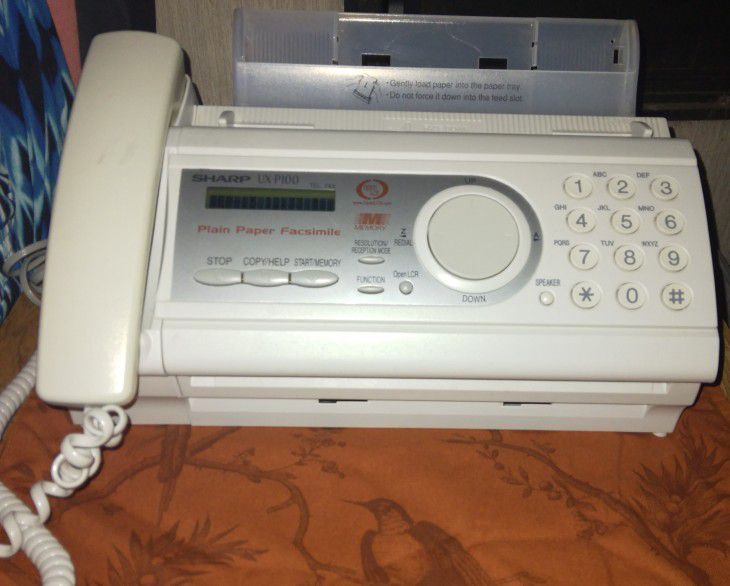 Sharp fax machine