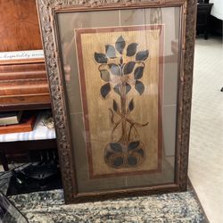 Ornate Frame Of A Plant 52x44.5