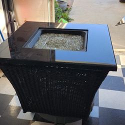 Square Propane Fire Pit