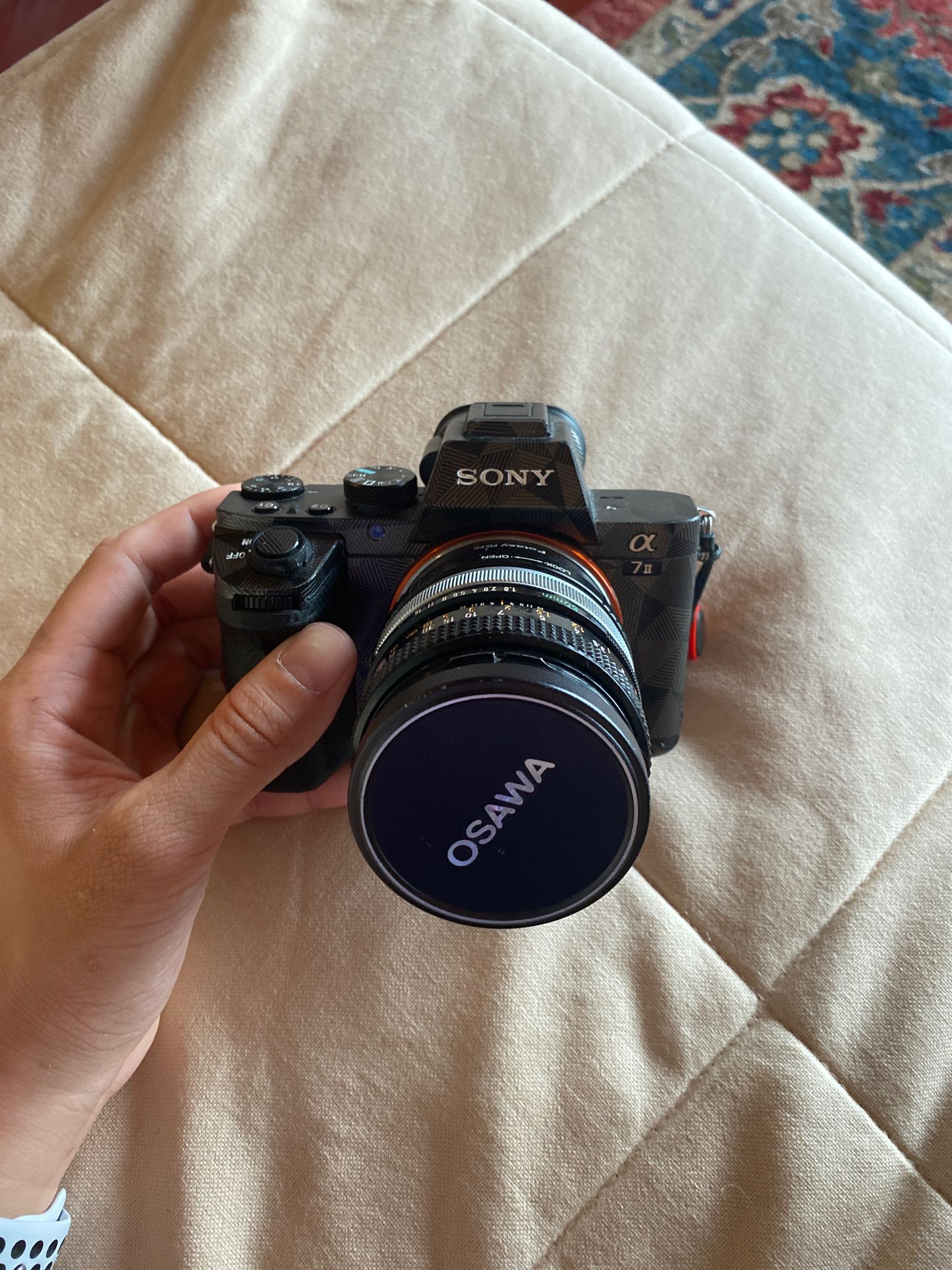 Sony A7II with Canon 50mm FD lense