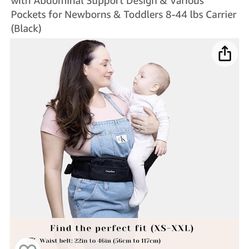 Certified BABY Hip Carrier