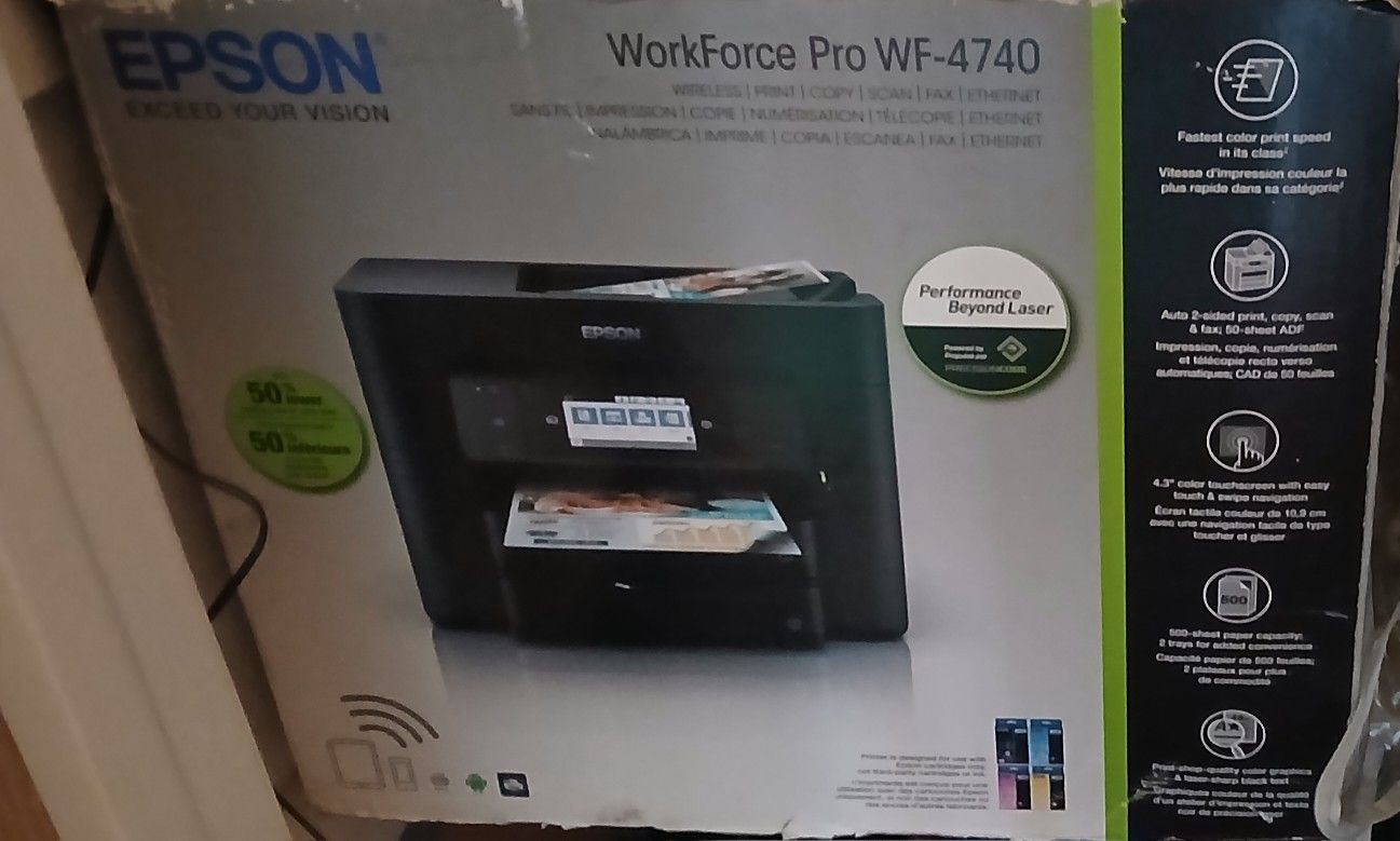 Brand New Workforce Pro Printer.