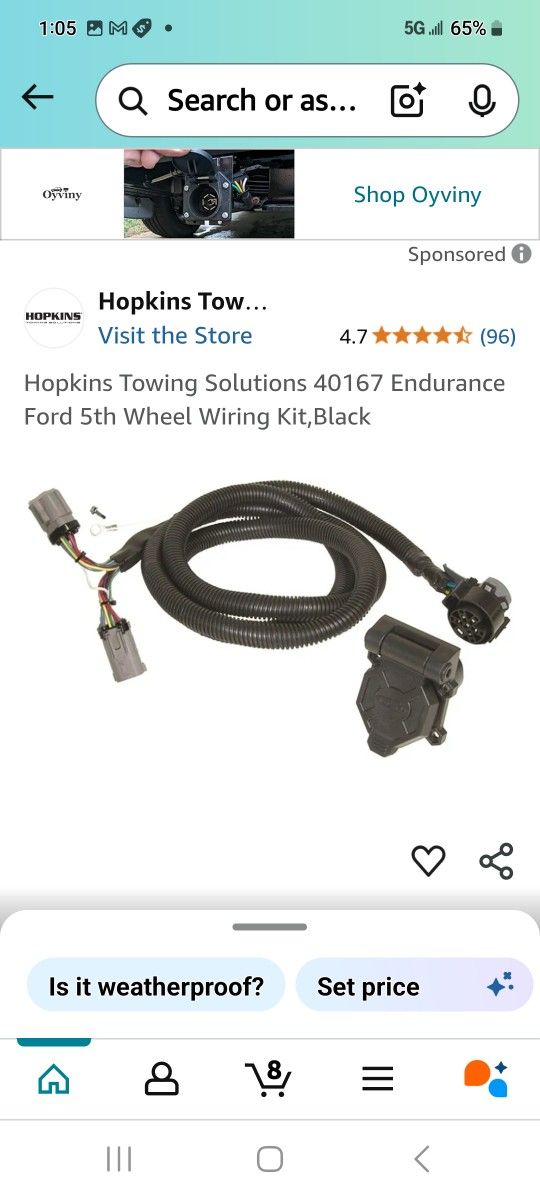 Towing Ford 5th Wheel
