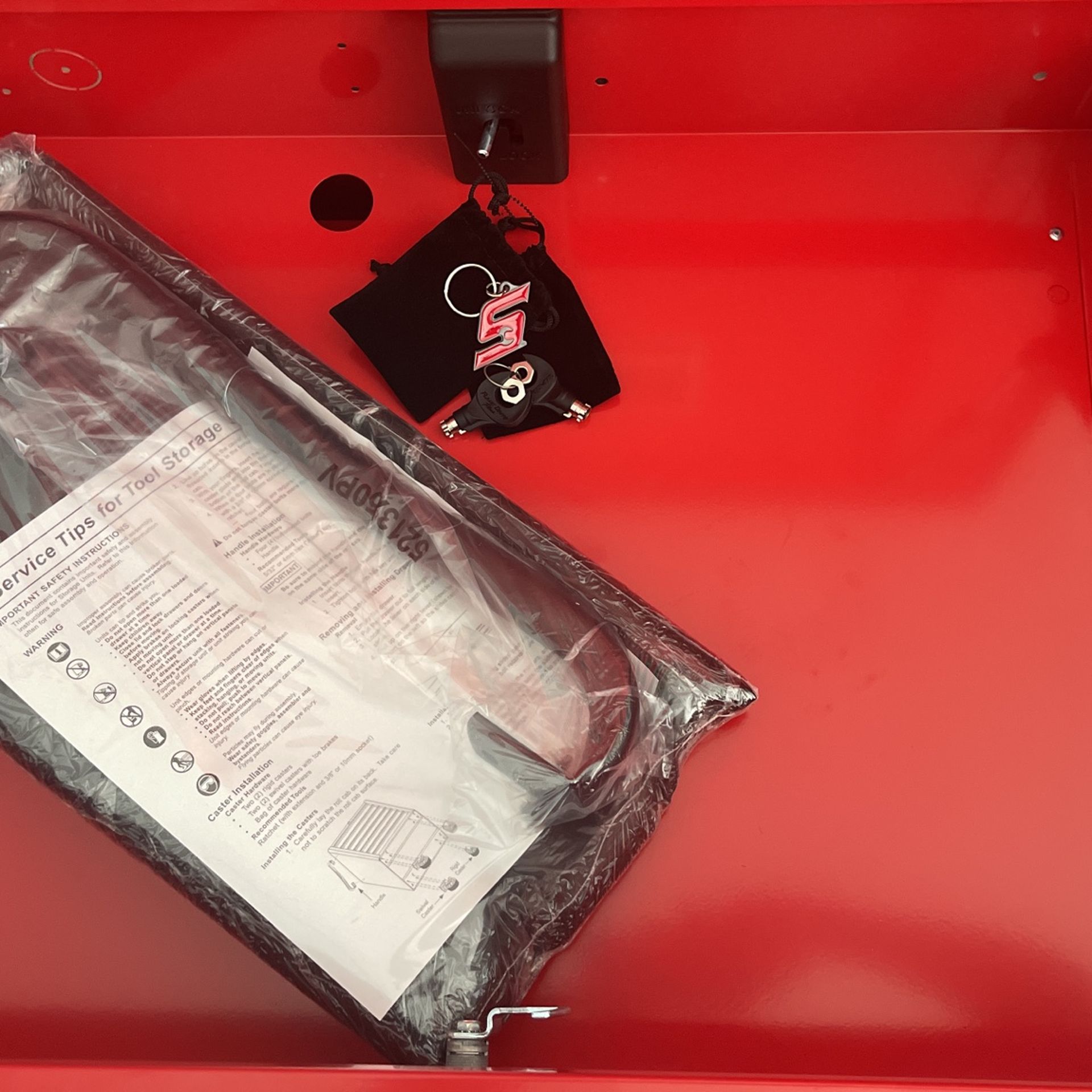 Snap On 32” Inch Three Drawer Roll Cart