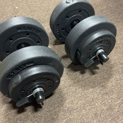 40lbs Dumbbell Set $35 