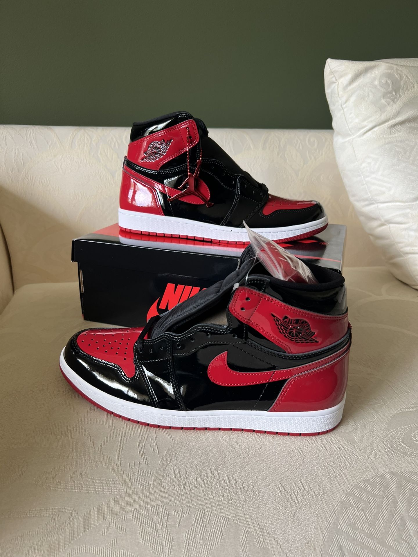 Jordan 1 Retro High OG Patent Bred