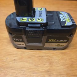 New Ryobi 18v 4Ah Battery