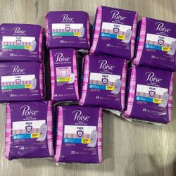 Poise pads or liner