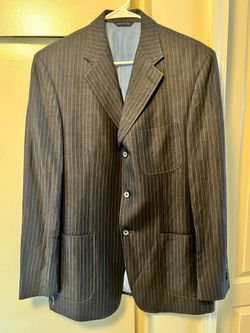Vintage Pinstripe Blazer Jacket