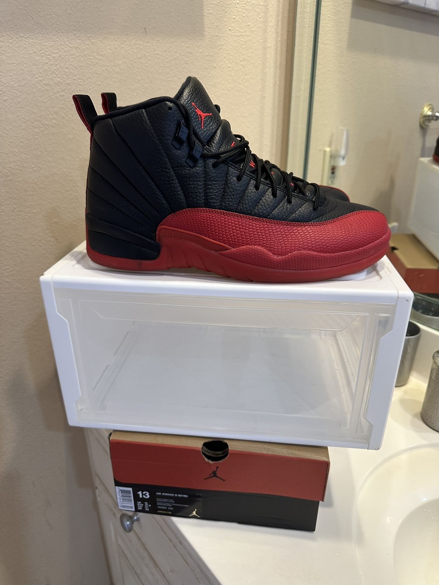 Size 13 Jordan 12 Flu Game
