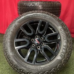 2024 GMC Sierra Elevation 6 Lug Takeoffs 20 Inch OEM Wheels  