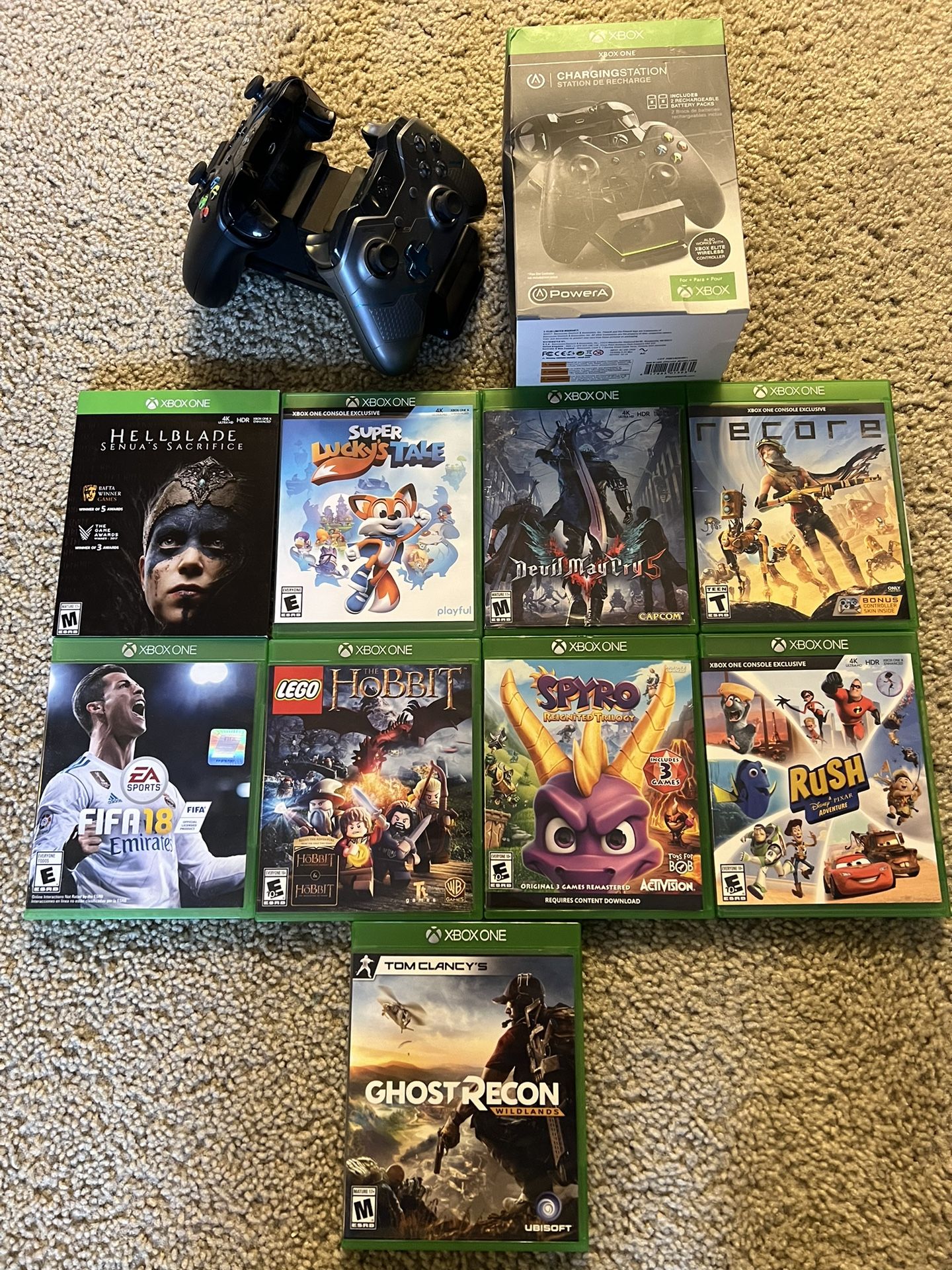 Xbox Games And Controllers