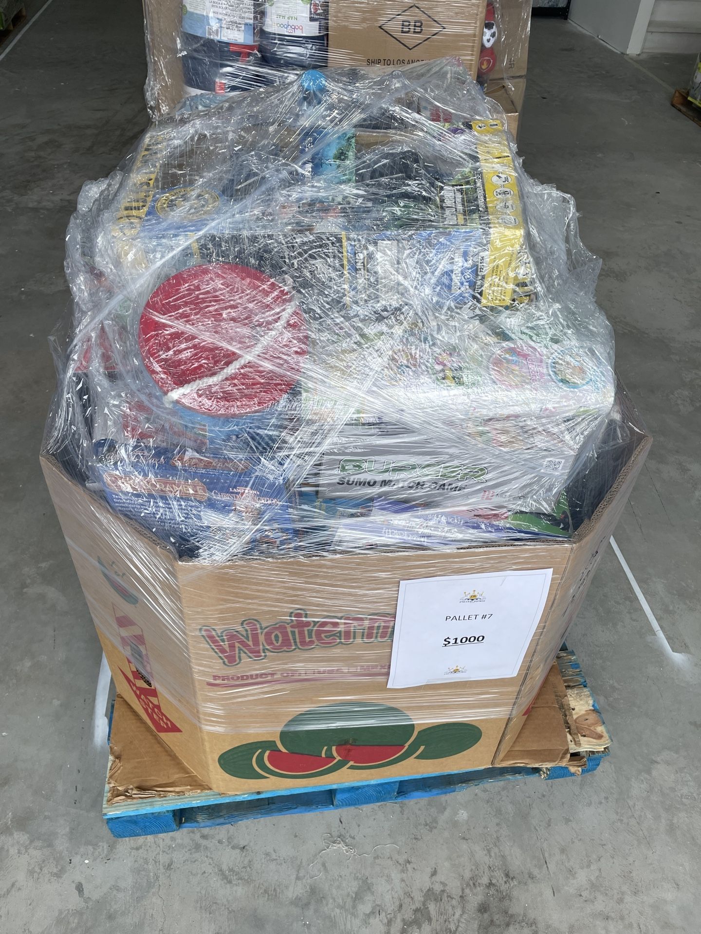 Target Overstock Toy Pallet