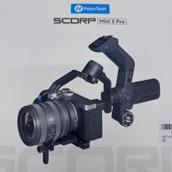 FeiyuTech Scorp Mini 3 Pro handheld gimbal  (New Open Box) 