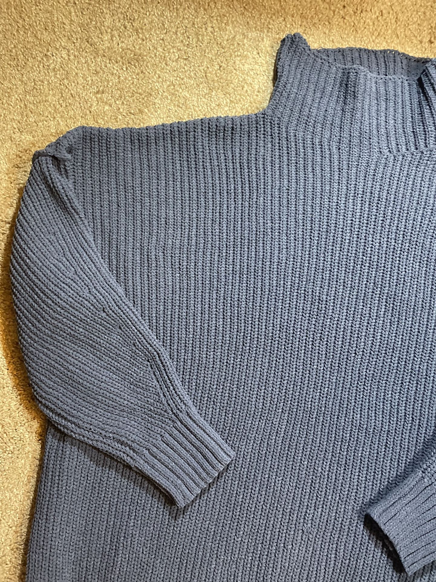 Aerie oversized store chenille turtleneck