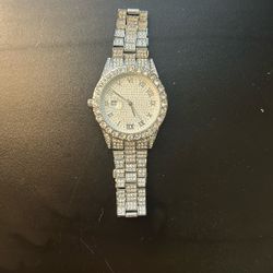 White Gold Diamond Watch