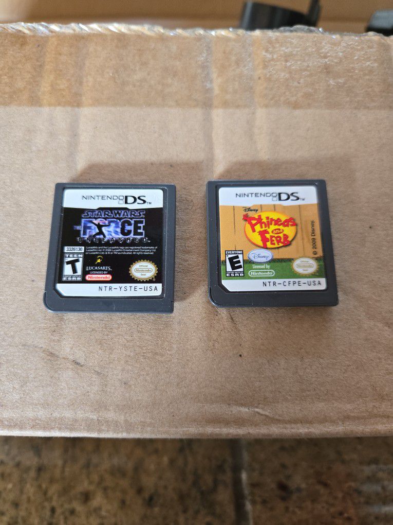 DS GAMES $5  EACH