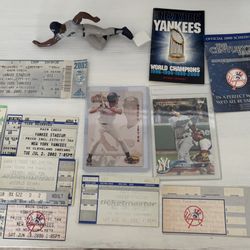 New York Yankees Memorabilia Lot