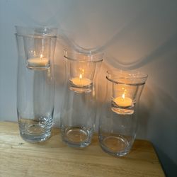 Set Of Three Candle Holder Partylite