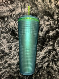 New Starbucks Grid Tumbler - Mountain Dew