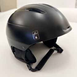 Giro Bevel Snow Helmet - Matte Black - Size Medium (55.5–59cm)