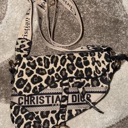 Designer Saddle Purse 