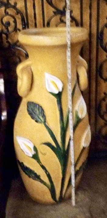 Extra Large Mexican Vase From Ensenada Mex