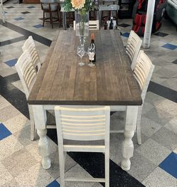 7 Pc Counter Height Dinning Set ONLY $ 1,099 Ebenezer Furniture (contact info removed)