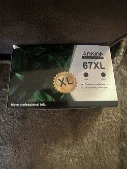 Ankink 67XL Black Ink Cartridge Replacement for HP 67 XL