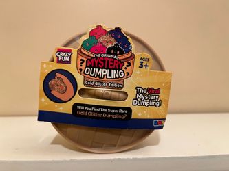 Crazy Fun The Original Mystery Dumpling Gold Glitter Edition RMS