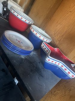 4th Of The July Serving Set