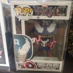 Venomized Captain America #364