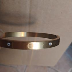 Bracelet Stainless Steel Gold Color