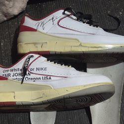 Size 12 Off White Jordan's 