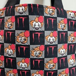 New Horror Movie IT!  Halloween Women /Men Tote Bag
