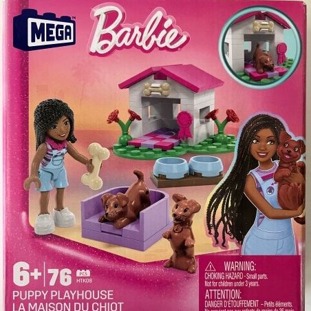 MEGA Barbie Puppy Playhouse 76pcs for Sale in Glendale AZ OfferUp