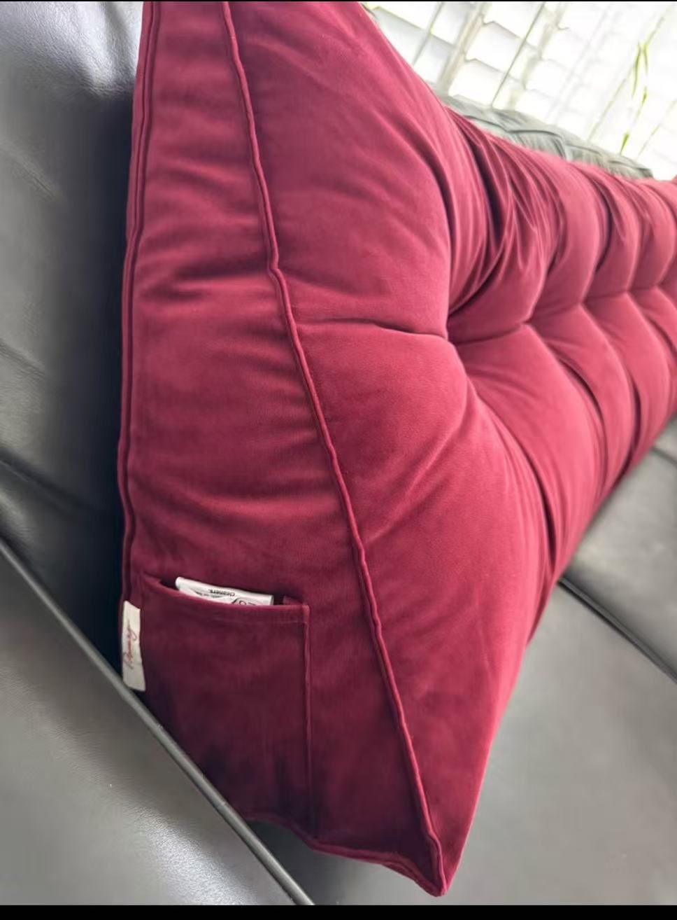 High Quality King size Headboard Wedge Pillow Bed Wedge Pillow for Headboard Bolster Reading Pillow for Bed sofa