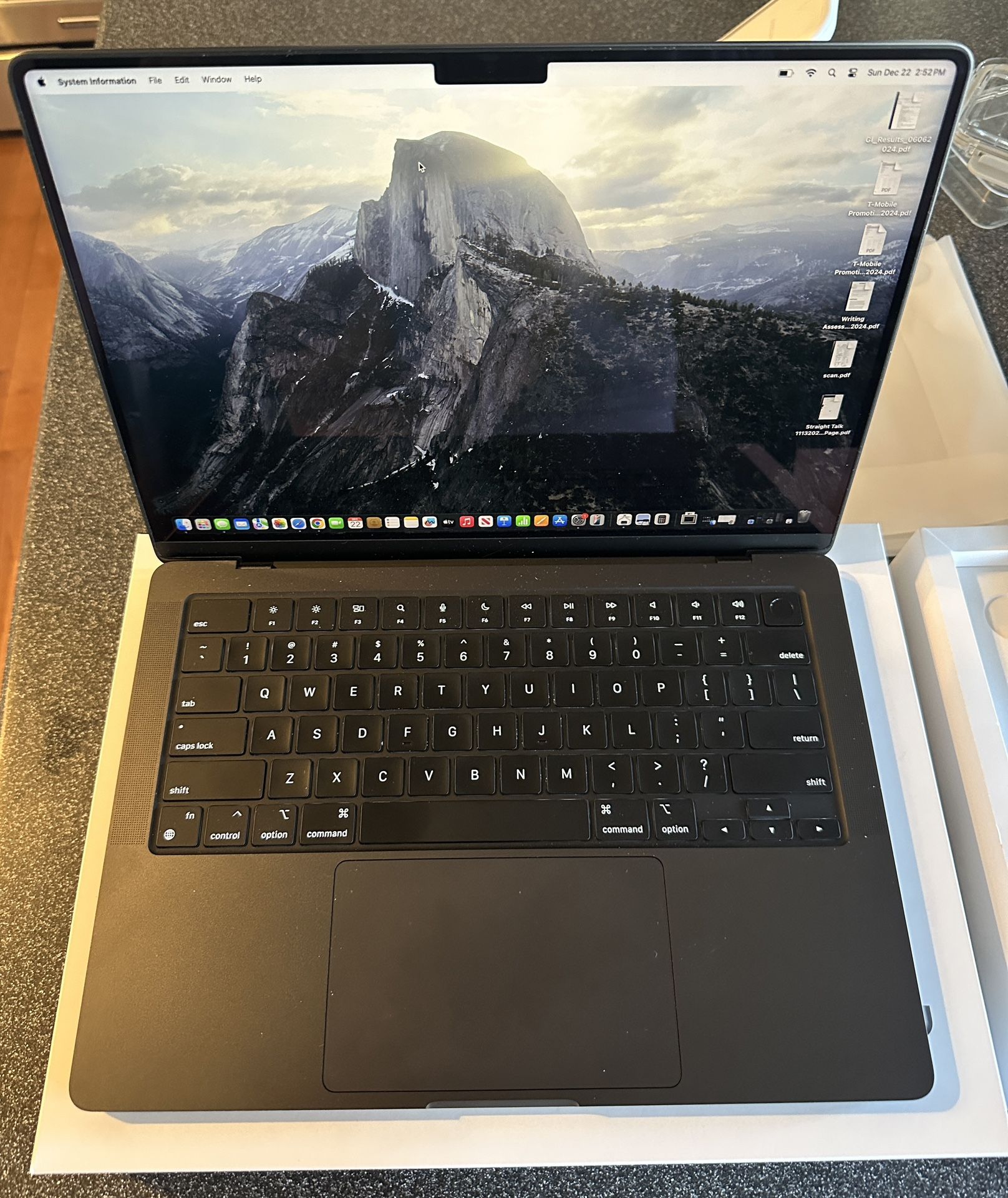 Apple MacBook Pro 14 Core CPU 30 GPU M3 Max 14-inch (14") Like New 1TB Storage 36GB RAM w/AppleCare+