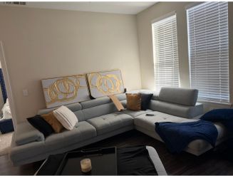 L shaped sofa