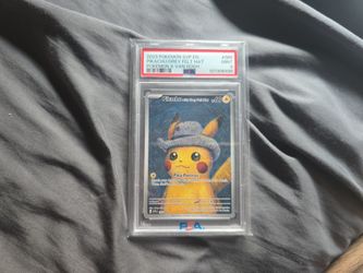 Gre Felt Hat Pikachu Psa 9
