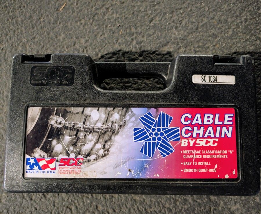 Snow Chains SC 1034 Pair