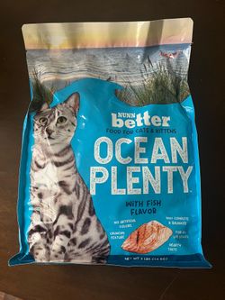 Nunn better Chicken and Fish Ocean Plenty Cat Food (3 Ibs)