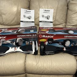 Razor Hovertrax 2.0 Hoverboard *BLACK ONLY* White Sold. 