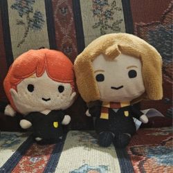 HOLLOWEEN  HARRY  POTTER  HARMONIE 1 MINI  PLUSH TOY RON 1 BACKPACK CLIP  CHARM 