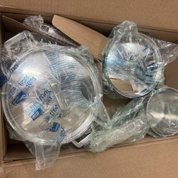 Tramontina 14 Piece Tri-Ply Clad Stainless Steel Cookware Set Induction Ready – New